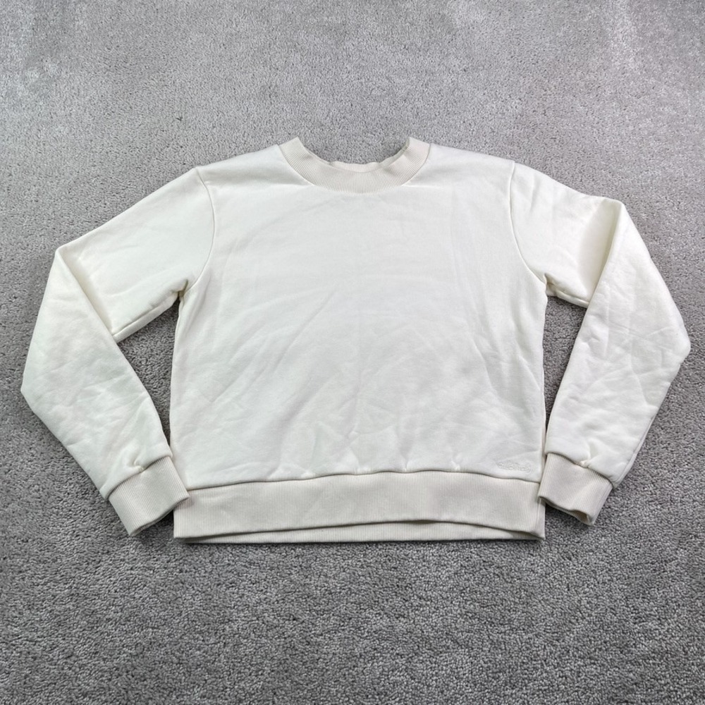 Allbirds Sweatshirt Womens Small Ivory Cream Merino Blend Crewneck‎ Pullover